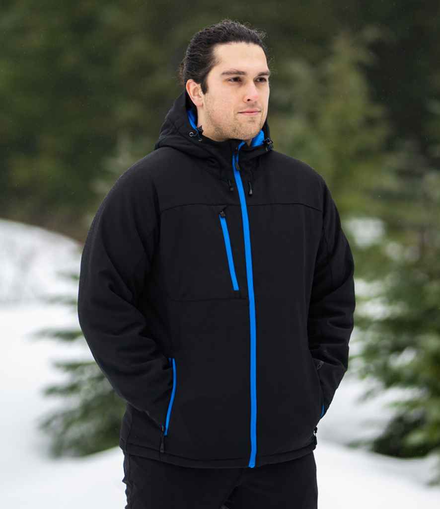 ICEBREAKER W's HELIX LS ZIP HOOD S ブラック ice_w_zoneknit-ls-zip-hoodie-